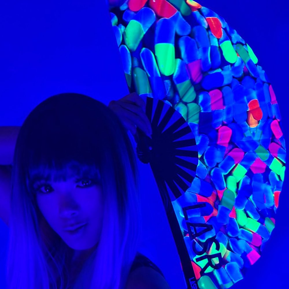 Happy Pills UV Reactive Fan